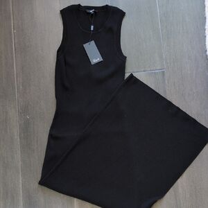Rails Open Back Black Dress